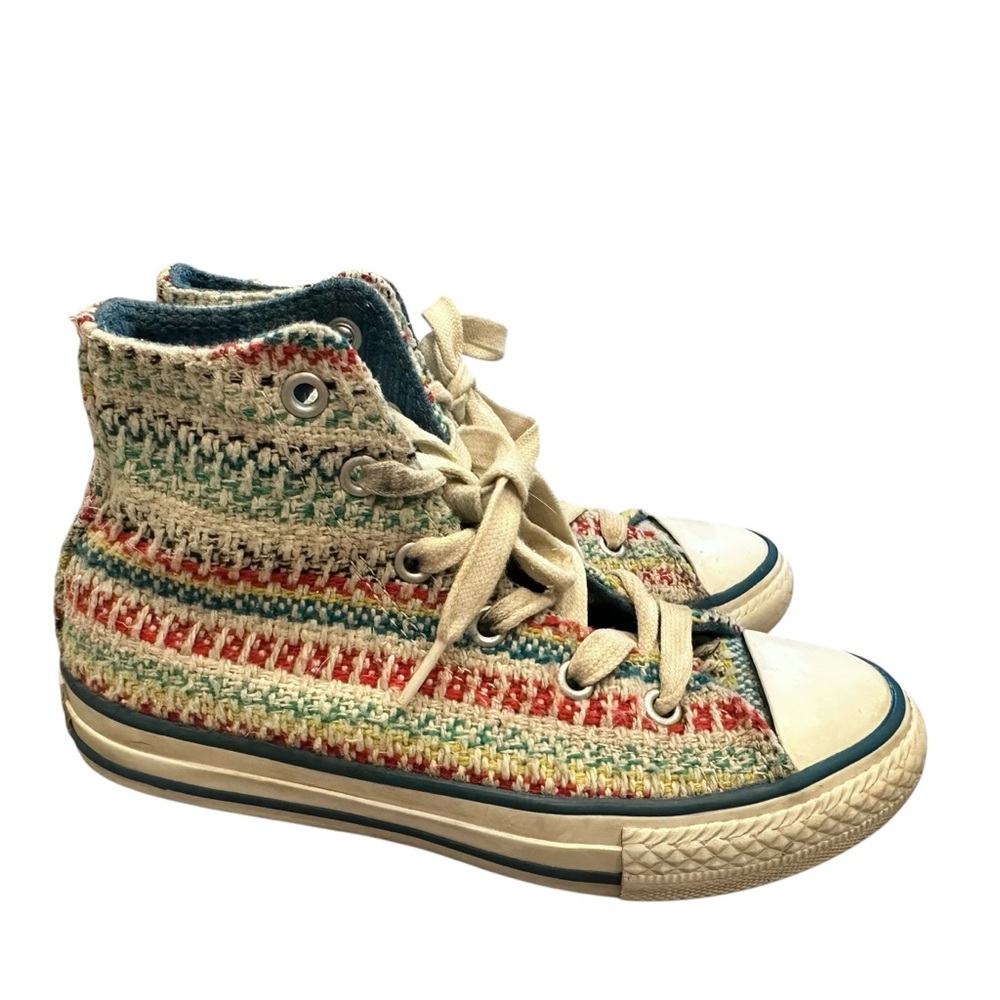 Converse Chuck Taylor All Star Knit High Top Sneakers Size Toddler‎ 13
